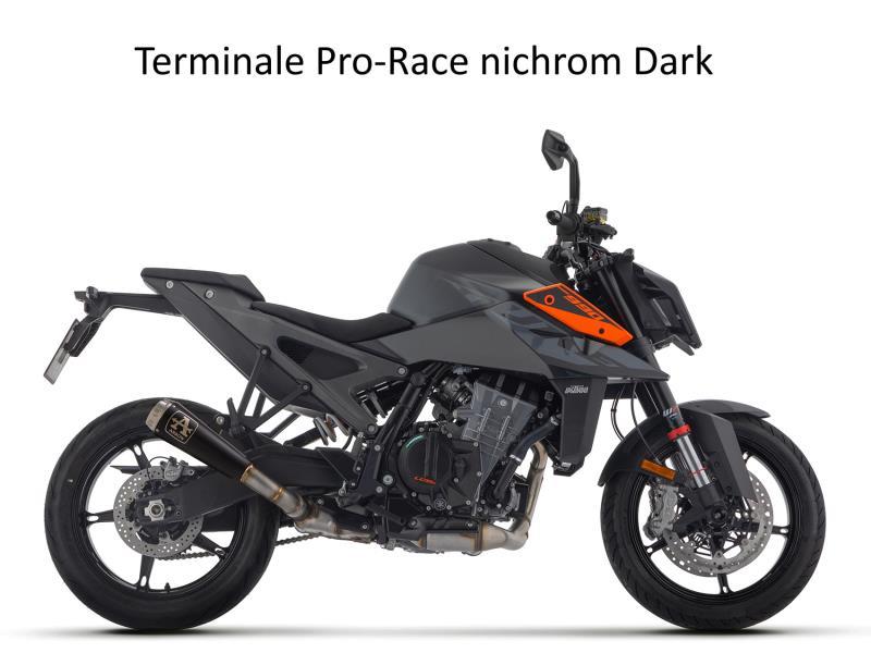Arrow Terminale KTM Duke 990 24 /26 Pro-Race nichrom
 Dark - scarichi e terminali