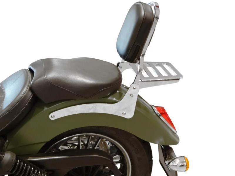 Spaan TI1201 schienalino Indian Scout 15 / 24 Cromato con portapacchi - schienalini