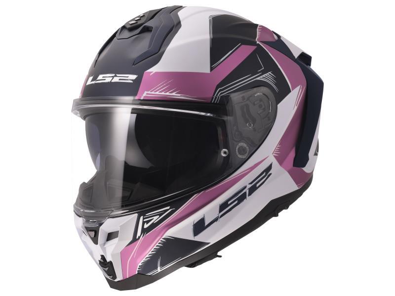 LS2 FF817 Challenger II casco moto Flaman Lavender - caschi integrali