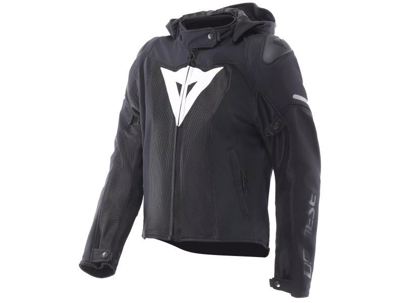 Dainese Super Sprint Air tex giacca moto donna estiva Black / White - giacche in tessuto