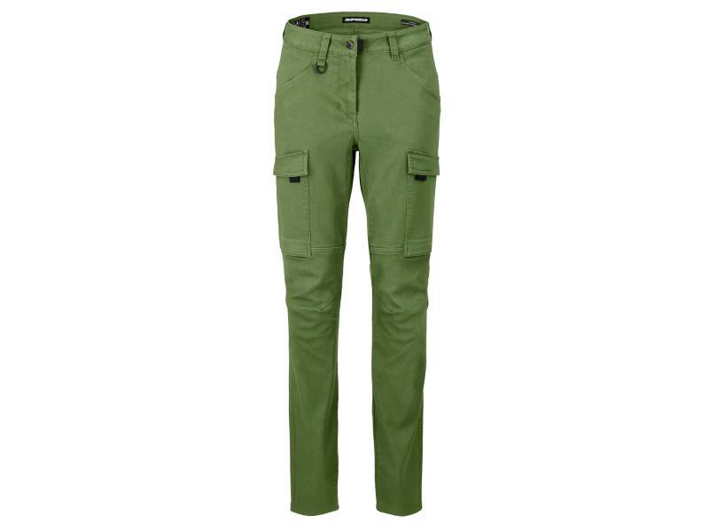 Spidi Pathfinder 2 Cargo lady pantaloni moto donna Verde - pantaloni in tessuto