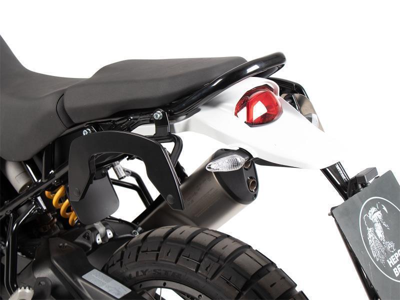 Hepco & Becker Portavaligie laterale C Bow Ducati Desert X 22/25 Nero - portapacchi e portavaligie