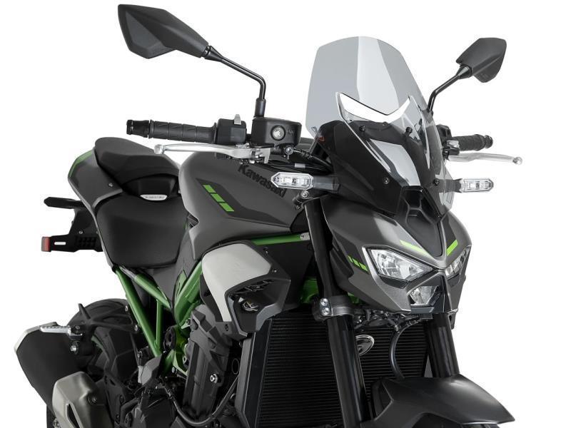 Puig Cupolino NG Touring Kawasaki Z900 25 / 26 Fumè chiaro - cupolini e parabrezza