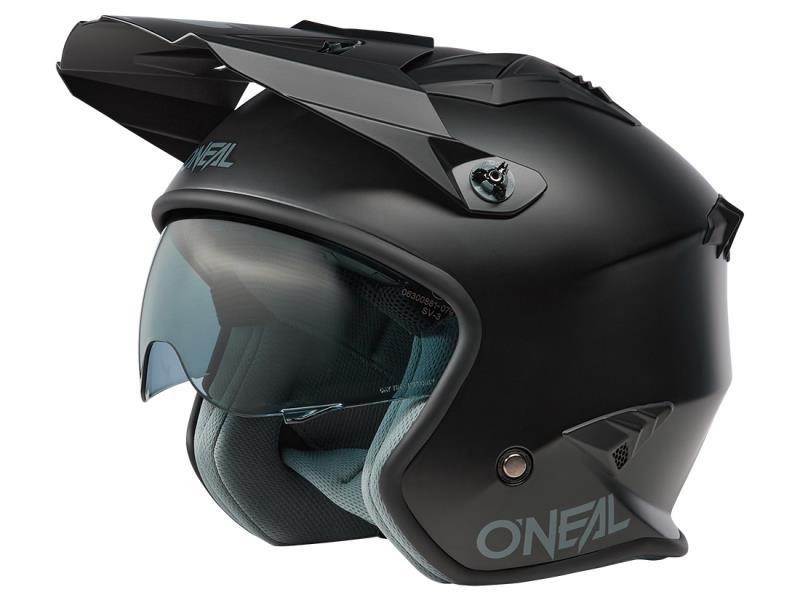O`Neal Volt casco moto Jet Nero opaco - caschi jet
