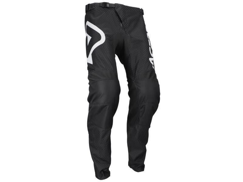 Acerbis MX Vented pantaloni moto cross enduro Nero / Bianco - pantaloni cross