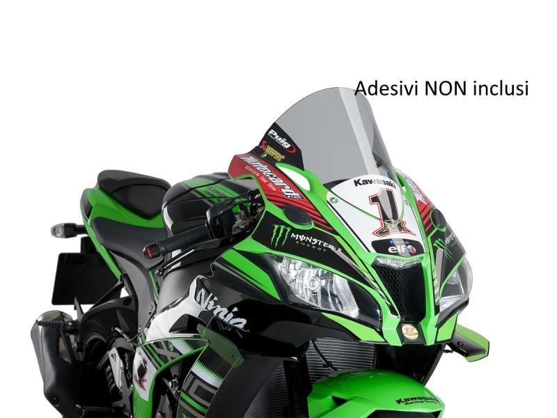 Puig R Racer Cupolino Kawasaki ZX 10 R 16 / 20 Fumè chiaro - cupolini e parabrezza
