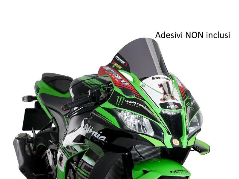 Puig R Racer Cupolino Kawasaki ZX 10 R 16 / 20 Fumè scuro - cupolini e parabrezza