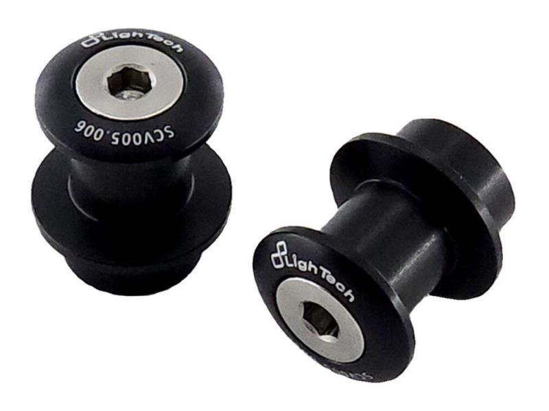 Lightech SCV006 supporti per cavalletto post M10 Passo 1,50 per Ktm Nero - supporti per cavalletto