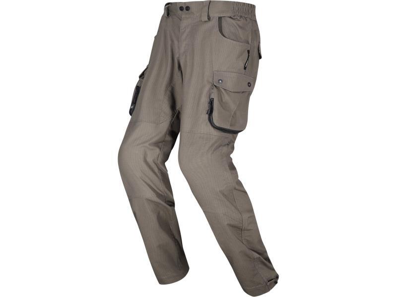 LS2 Coast pantaloni moto cargo Green - pantaloni in tessuto