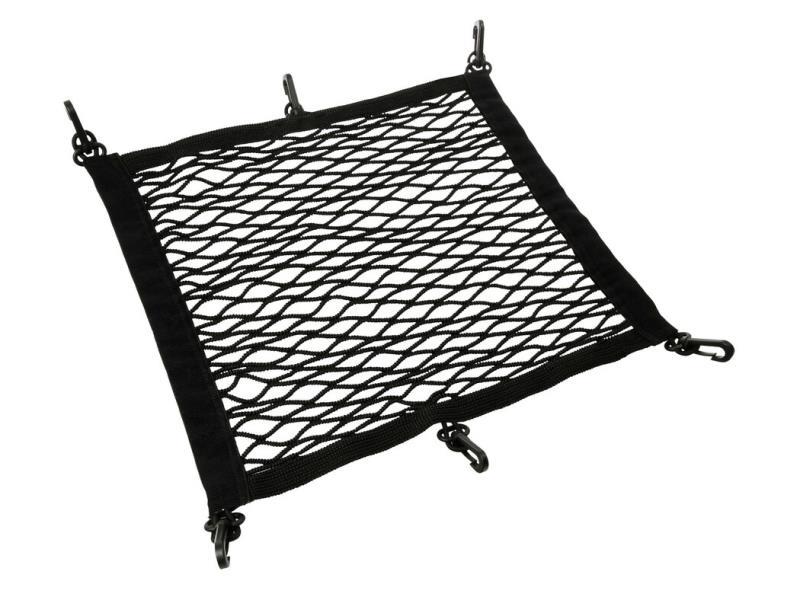 Lampa 90498 Top-Net rete elasticizzata multiuso cm 42x42 Nero 42x42cm - cinghie carrello e corde elastiche