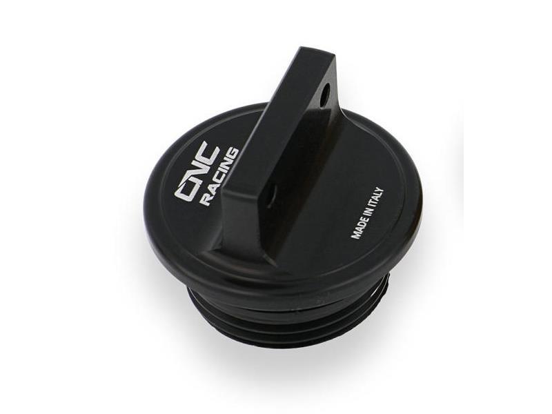 CNC Racing TA131 Tappo carico olio Corse M20x2,5 Ducati Nero - tappi olio motore