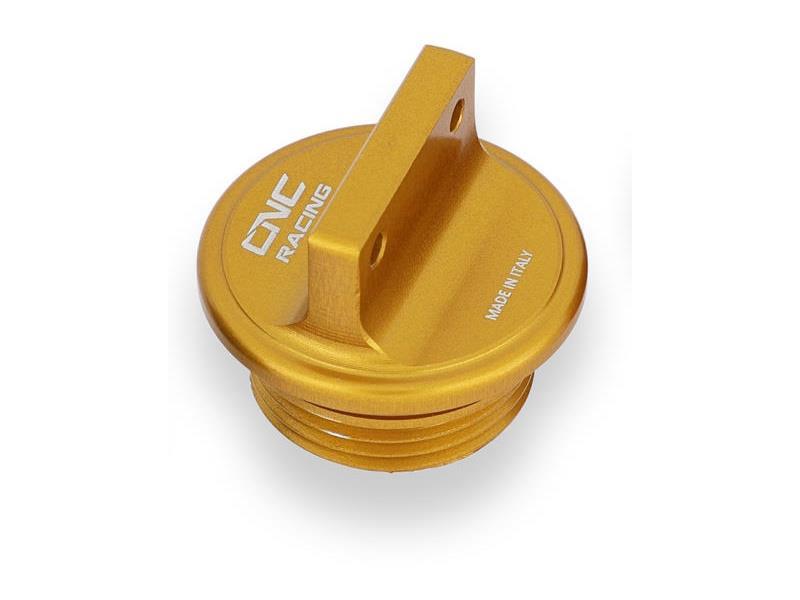 CNC Racing TA131 Tappo carico olio Corse M20x2,5 Ducati Oro - tappi olio motore