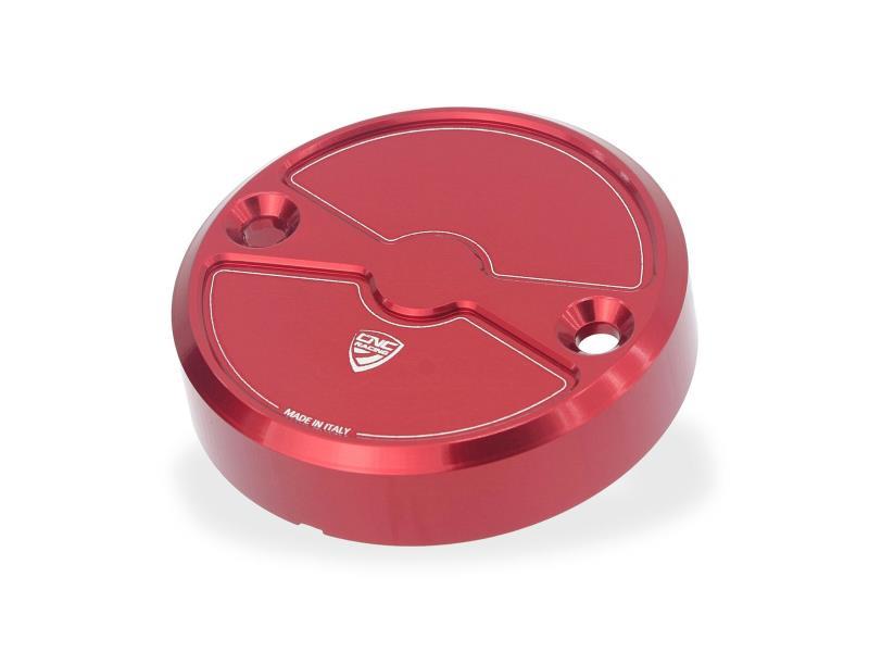 CNC Racing TF440 coperchio serbatoio fluido freno anteriore Ø56 Rosso - coperchi