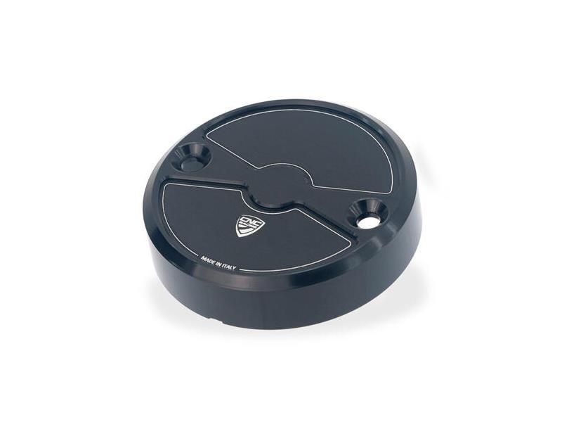 CNC Racing TF440 coperchio serbatoio fluido freno anteriore Ø56 Nero - coperchi
