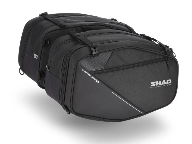 Shad X0SL581 SL58 coppia boirse laterali Nero - borse laterali 