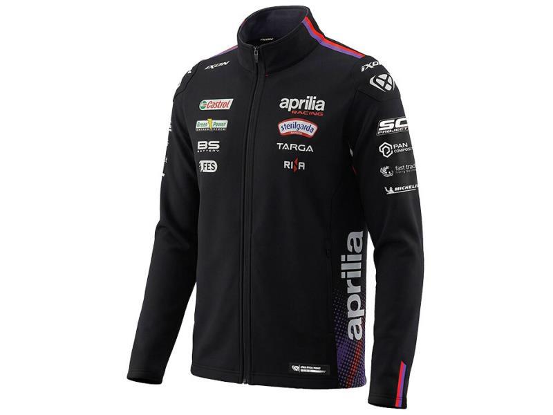 Ixon SW1 felpa Aprilia replica 26 Nero / Viola / Rosso / Fluo - felpe