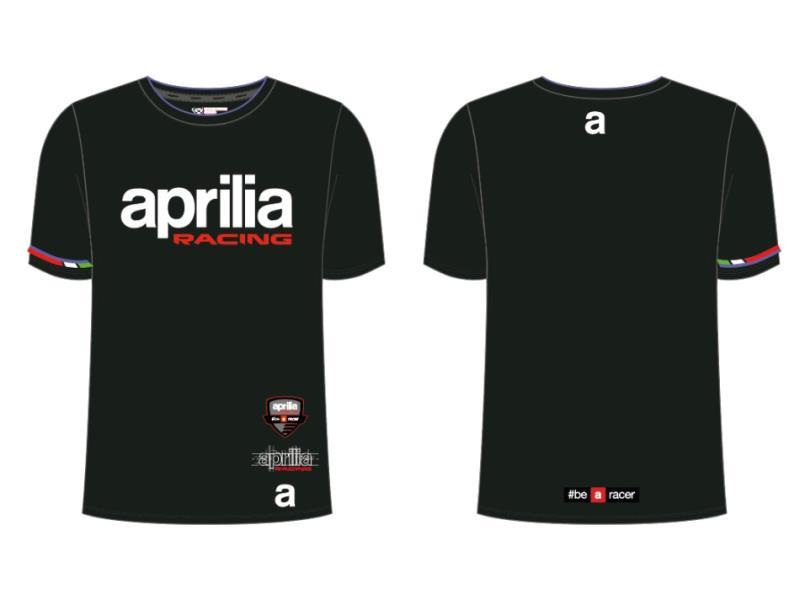 Ixon TS2 T Shirt Aprilia 26 Nero