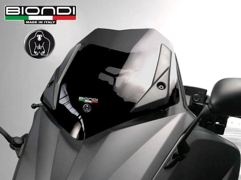 Biondi Cupolino Yamaha T Max 530 12/16 Fumè scuro / Wild basso sportivo - cupolini e parabrezza