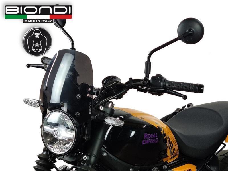 Biondi Cupolino Royal Enfield Guerrilla 450 24 /26 Fumè scuro / Sport - cupolini e parabrezza