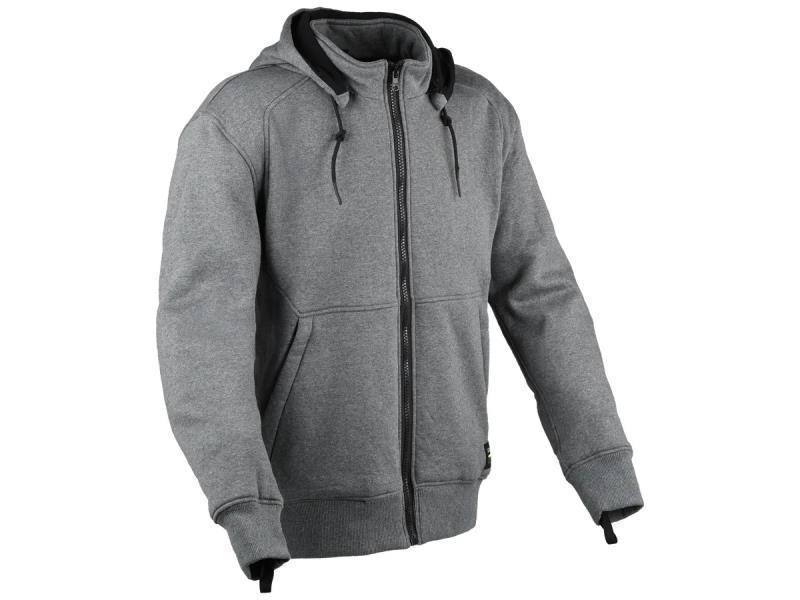 Difi Soho Kid felpa da moto con cappuccio da bambino Grigio - giacche in tessuto