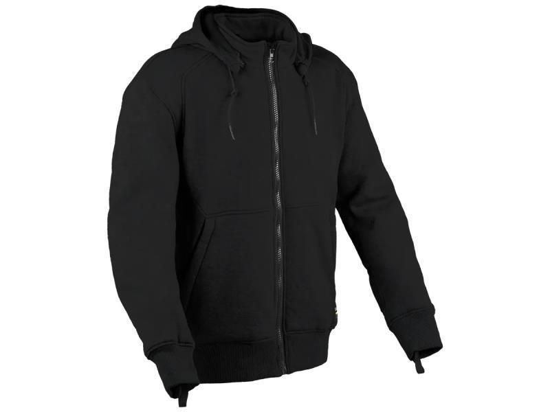 Difi Soho Kid felpa da moto con cappuccio da bambino Nero - giacche in tessuto