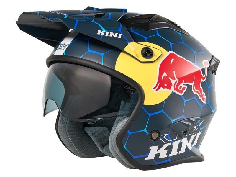 O`Neal XDR casco Jet Kini Red Bull 1.0 Kini Blue - caschi jet