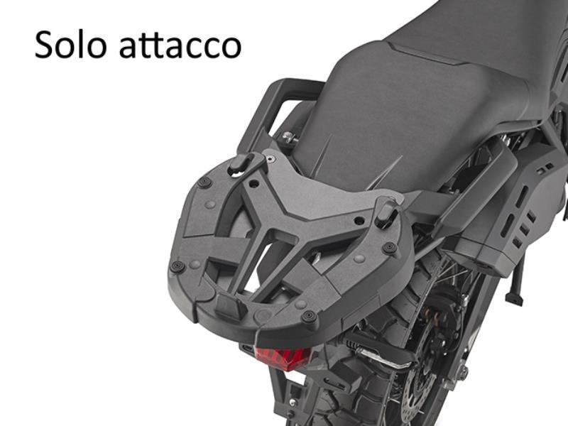 Kappa KR7607 Attacco post per baule Zontes ZT 703F 25/26 Nero - portapacchi e portavaligie