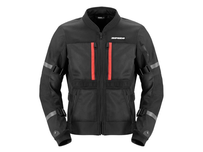 Spidi Tech Armor 2 giacca moo in rete estiva Nero - guanti in tessuto