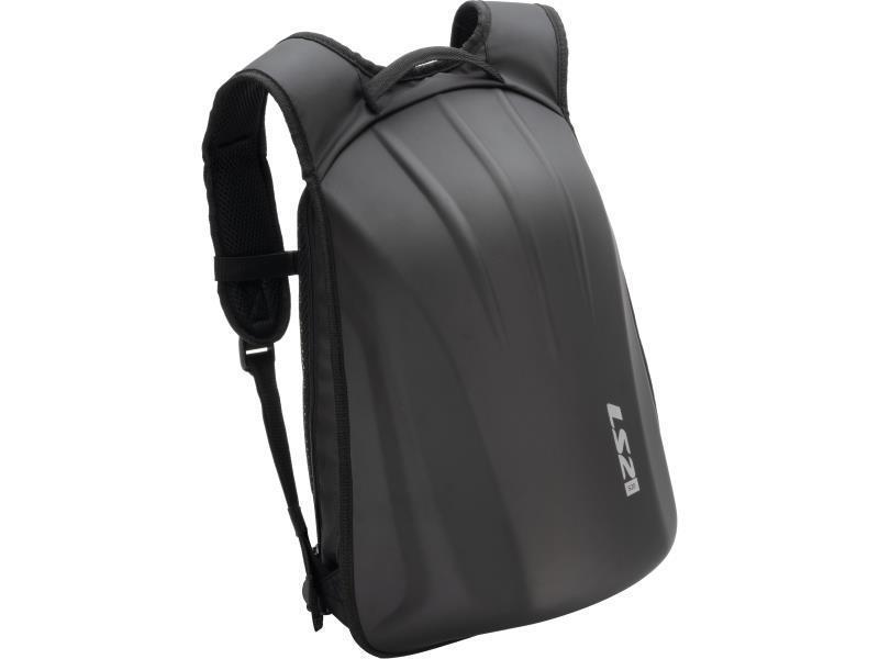 LS2 Shield zaino moto aerodinamico con strato esterno rigido Nero / 25 litri - zaini borselli e custodie