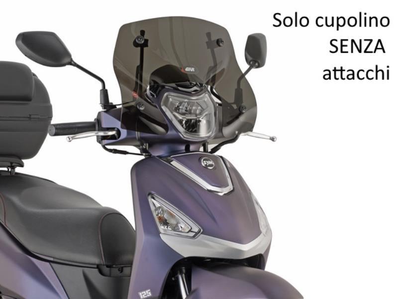 Givi 7057S cupolino Piaggio Medley 125-150 20/26 (senza attacchi) Fumè - cupolini e parabrezza