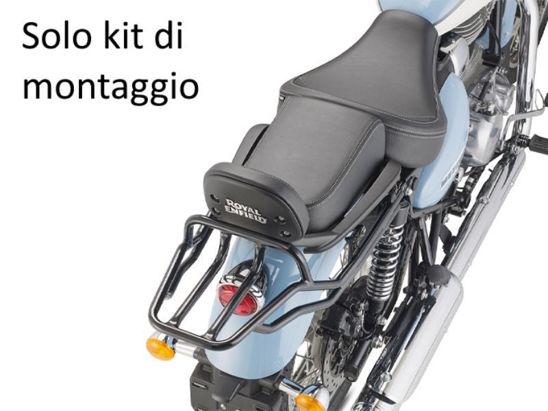 Givi 9053KIT per mont SR9053 su versioni con schienalino orig da Nero - portapacchi e portavaligie