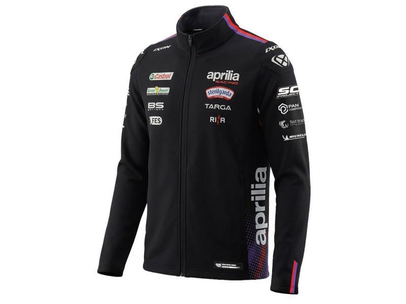 Ixon SF1 Aprilia Softshell felpa replica 26 Nero / Viola / Rosso neon - felpe
