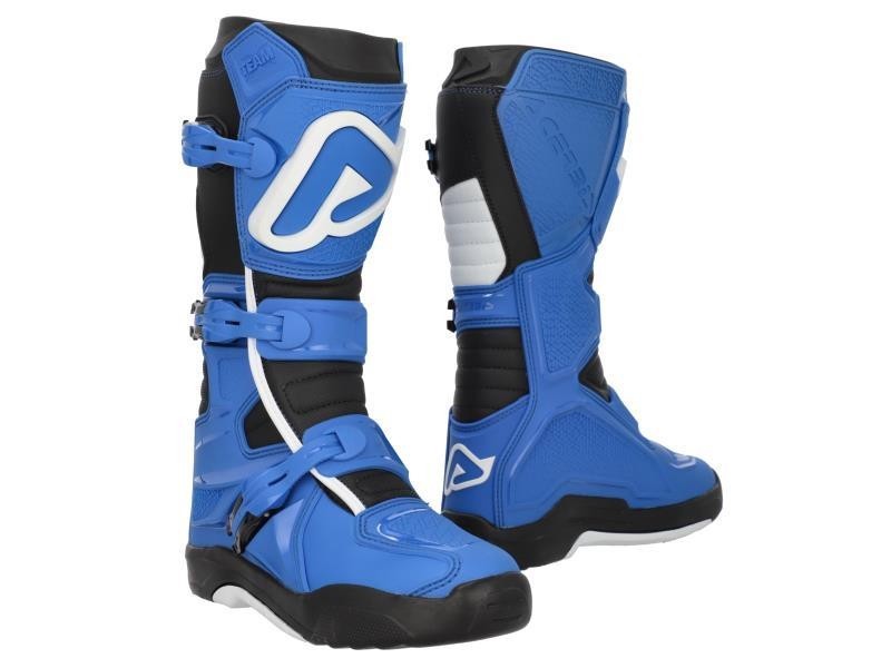 Acerbis X Team 2.0 stivali moto cross 245 Blu / Bianco - stivali