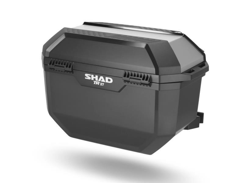 Shad TR27 coppia valigie laterali 3P e 4P System Nero / Cover Alluminio - bauletti e valigie