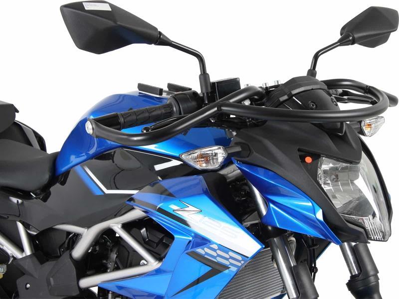 Hepco & Becker Kit protezione frontale manubrio Kawasaki Z 125 19/26 Nero - paramotori