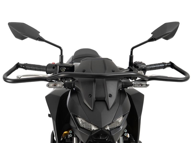 Hepco & Becker Kit protezione frontale manubrio Kawasaki Z 650S 26 Nero - paramotori