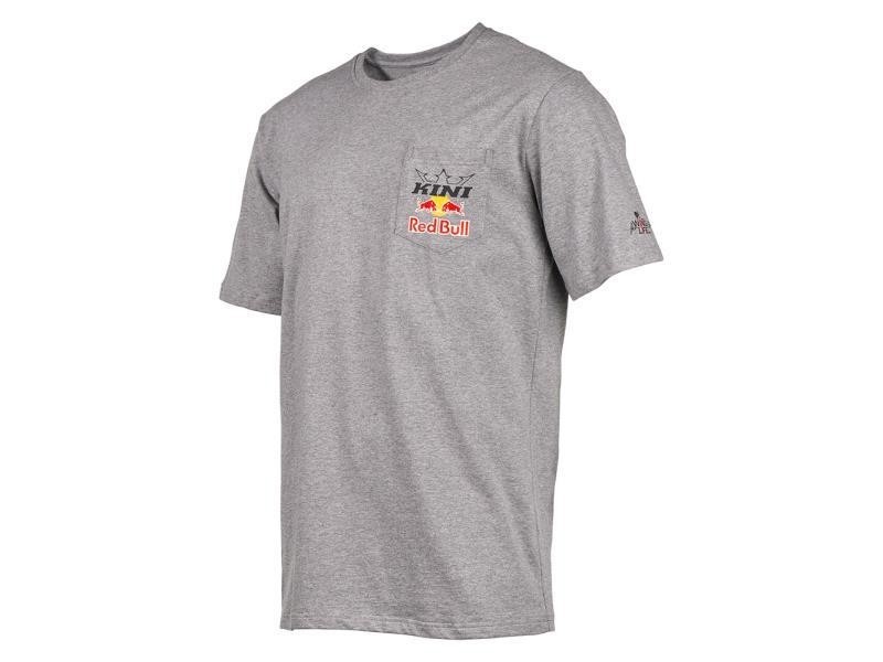 O`Neal T Shirt PT Tee Kini Red Bull 1.0 Gray - tshirt e polo