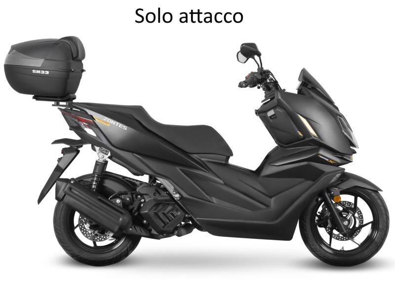 Shad Z0X116ST attacco per baule Zontes ZT 125 X 26 Nero - scarichi e terminali