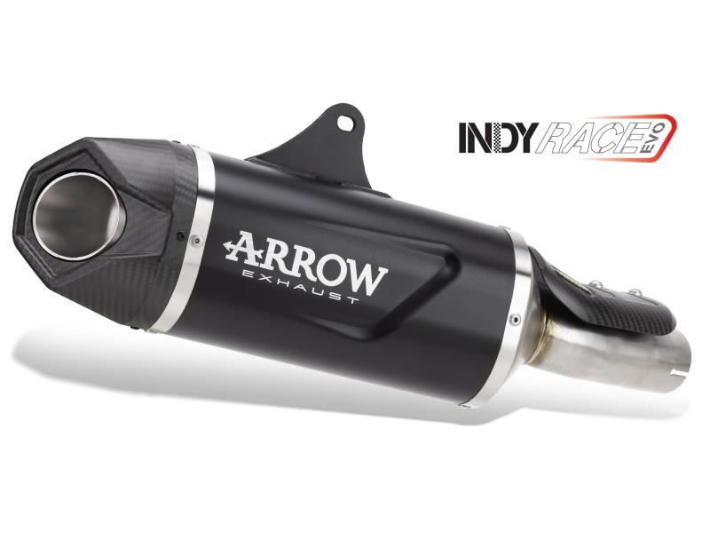 Arrow Terminale Zontes ZT703 RR 25 / 26 Indy Race EVO allum Dark con fond carby - scarichi e terminali