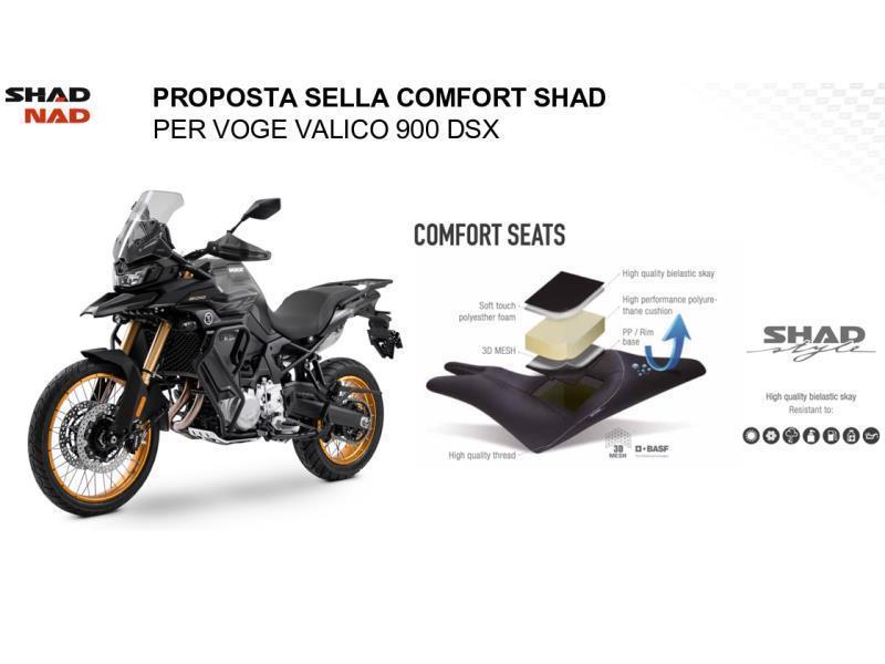 Shad Sella Comfort Voge Valico 900 DSX Nero - selle