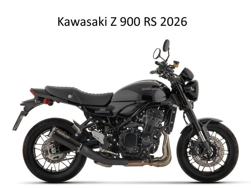 Arrow Terminale Kawasaki Z 900 RS E5+ 26 Rebel con fondello in alluminio Dark - scarichi e terminali
