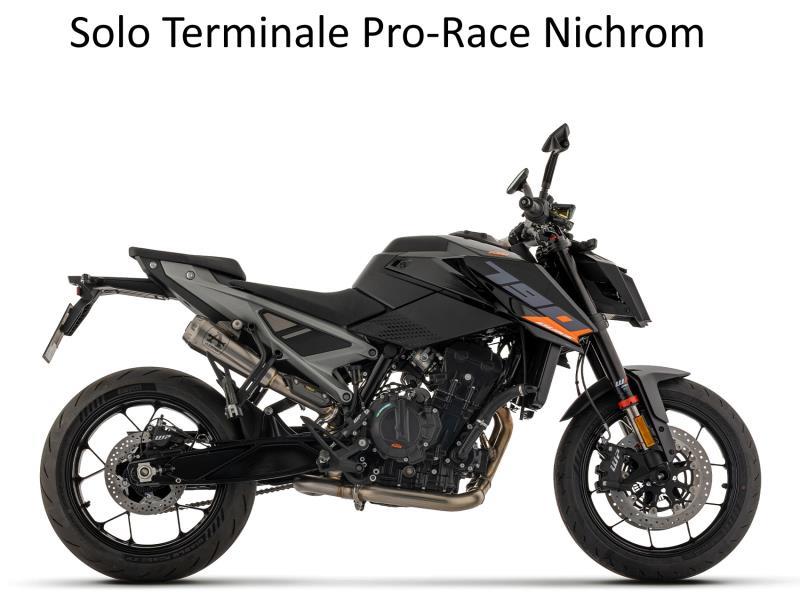 Arrow Terminale KTM Duke 790 27 Pro-Race nichrom - scarichi e terminali