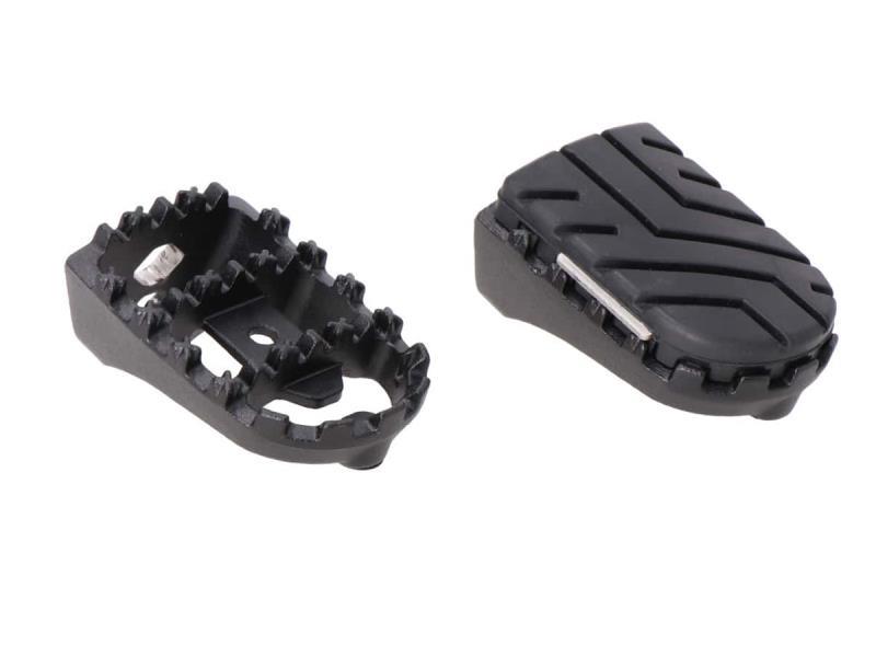 SW Motech Kit pedane regolabili ION
BMW R1200 GS 04/12-1100GS 93/99 Nero - pedane arretrate