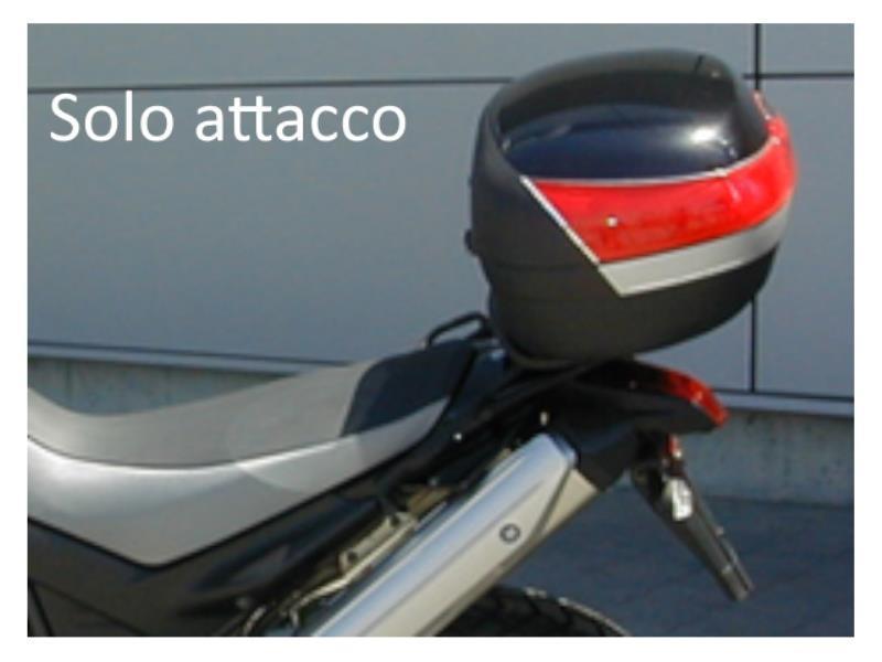 Shad Y0XT64ST attacco post Yamaha XT660 X/R 04/16 Nero - portapacchi e portavaligie