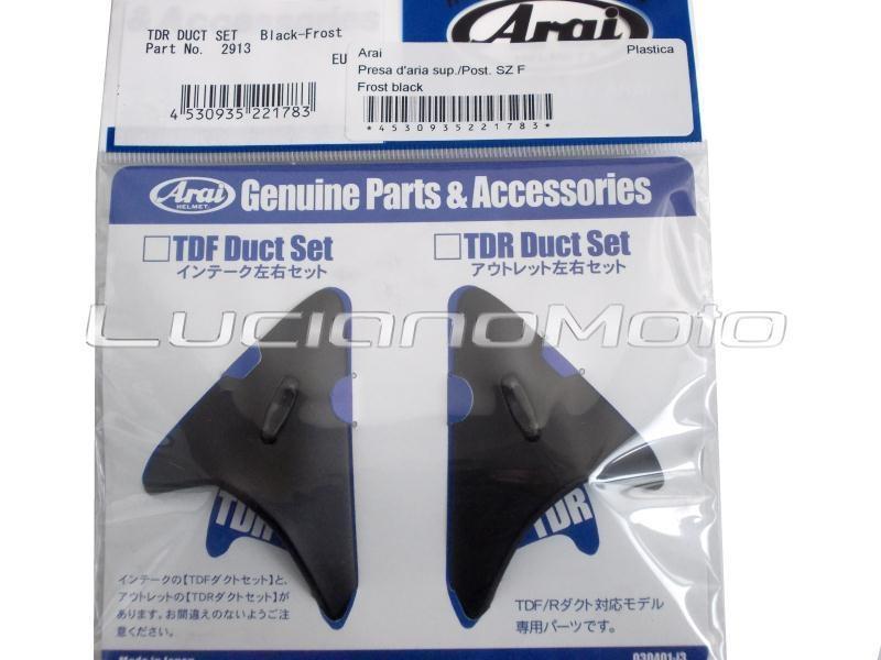 Arai Presa aria Superiore / Posteriore SZ F/Astro R Frost black (Nero opaco) - ricambi