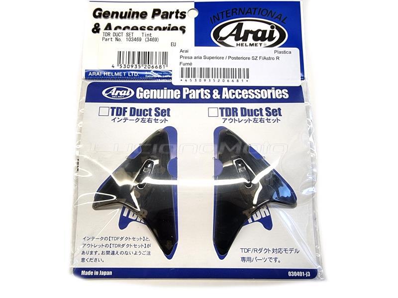 Arai Presa aria Superiore / Posteriore SZ F/Astro R Fumè - ricambi