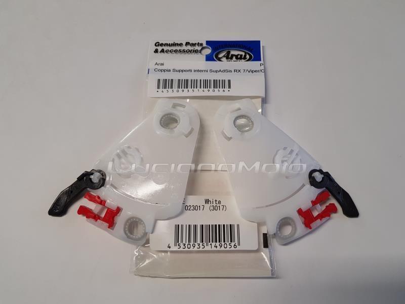Arai Coppia Supporti interni SupAdSis RX 7/Viper/Chaser/NR/Condor  - ricambi