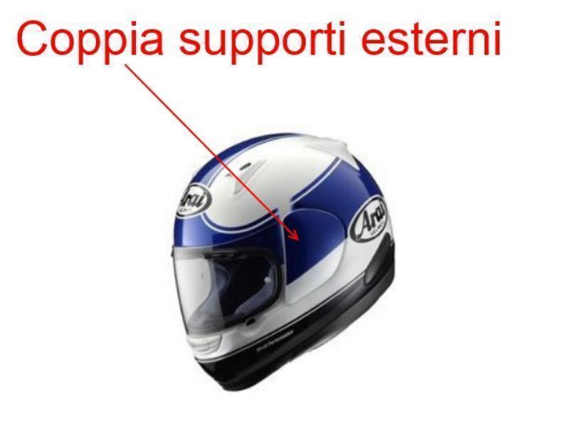 Arai Supporti esterni tipo J per RX-7GP/Corsair/Chaser/ Viper GT Banda Blue - ricambi