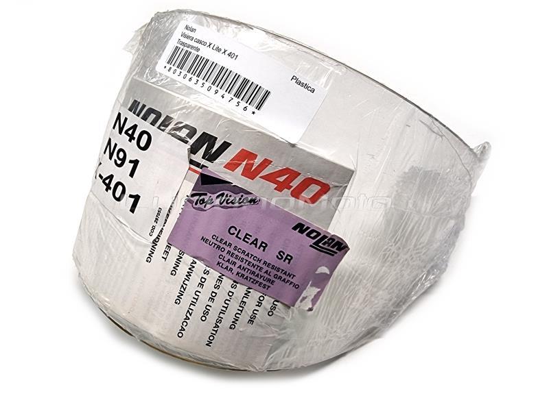 Nolan Visiera casco X Lite X 401 Trasparente - visiere