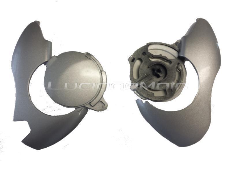 Nolan Meccanismo visiera (con VPS) N100 / N101 / X1001 / X1002 Platinum Silver - ricambi